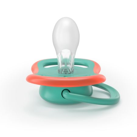 Suzeta Ultra Air Pacifier Philips Avent, Papagal/Tigru, 6-18 luni, SCF087/11, 2 bucati, Philips 732863