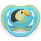 Suzeta Ultra Air Pacifier Philips Avent, Papagal/Tigru, 6-18 luni, SCF087/11, 2 bucati, Philips 732865