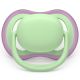 Suzeta Ultra Air Pacifier Philips Avent, Roz/Verde, 6-18 luni, SCF087/12, 2 bucati, Philips 732876