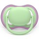 Suzeta Ultra Air Pacifier Philips Avent, Roz/Verde, 6-18 luni, SCF087/12, 2 bucati, Philips 732876