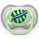 Suzeta Ultra Air Pacifier Philips Avent, Pisica/Frunza, 6-18 luni, SCF087/13, 2 bucati, Philips 732885