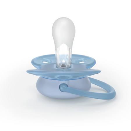 Suzeta Ultra Soft Pacifier Philips Avent, Albastru/Verde, 0-6 luni, SCF091/37, 2 bucati, Philips 732916