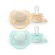 Suzeta Ultra Soft Pacifier Philips Avent, Forest Friends, 0-6 luni, 2 bucati, Philips 732967