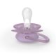 Suzeta Ultra Soft Pacifier Philips Avent, Roz/Mov, 6-18 luni, SCF091/43, 2 bucati, Philips 732981