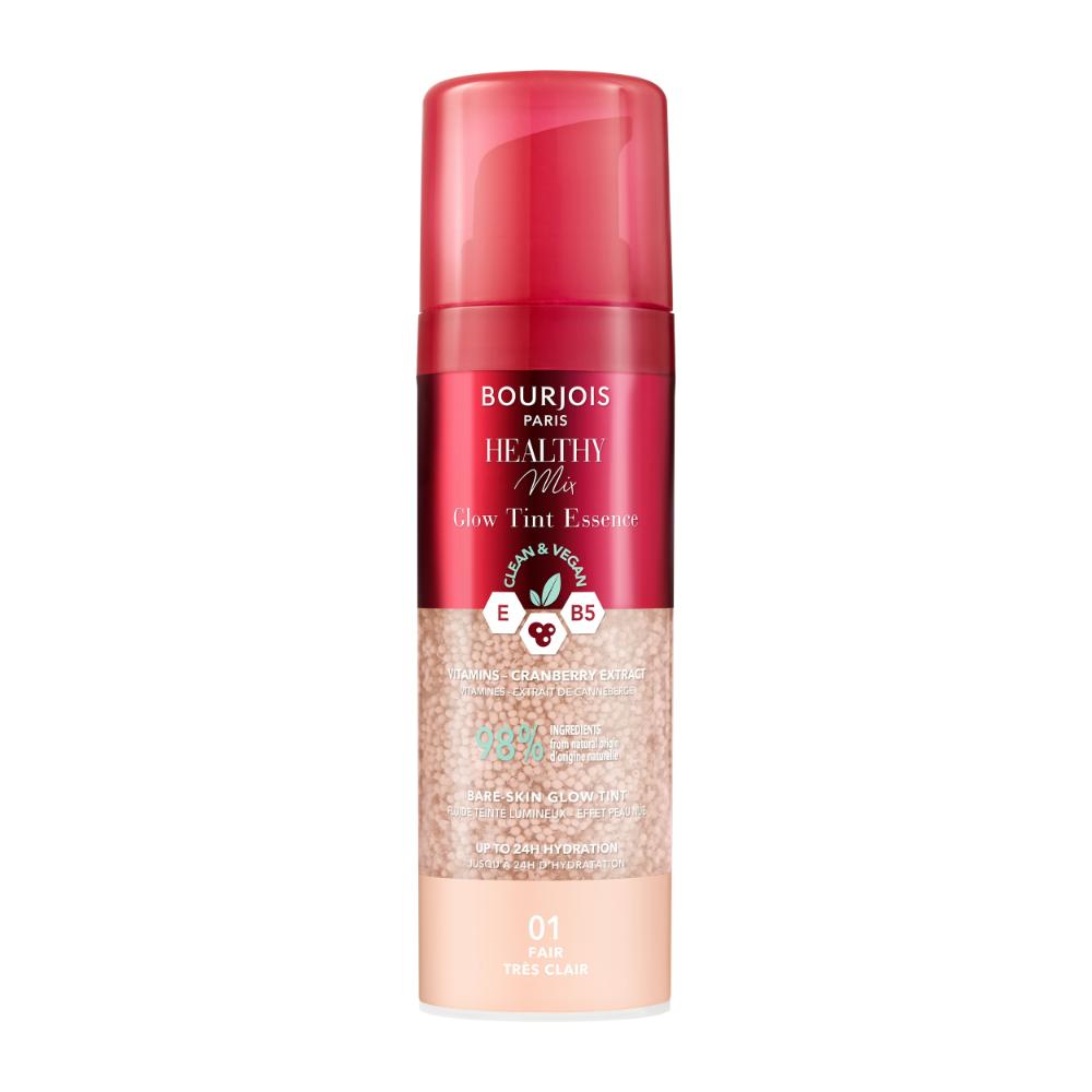 Crema coloranta Healthy Mix Glow Tint Essence, 01 Fair, 30 ml, Bourjois