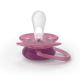 Suzeta Ultra Soft Pacifier Philips Avent, Mov/Portocaliu, 18 luni+, SCF093/03, 2 bucati, Philips 733029