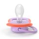 Suzeta Ultra Air Pacifier Philips Avent, Mov/Roz, 18 luni+, SCF349/47, 2 bucati, Philips 733040