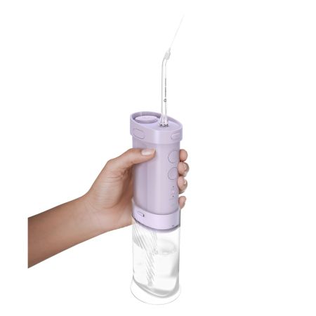 Dus bucal portabil Sonicare Compact Flosser 1000, Mov, HX3333/23, Philips 733139