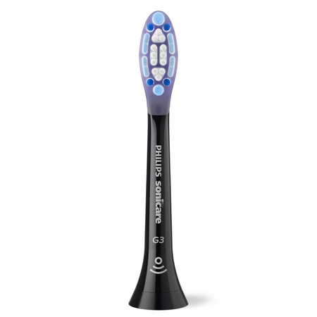 Rezerve pentru periuta sonica Philips Sonicare Premium Gum Care, Negru, HX9052/88, 2 bucati, Philips 733169