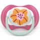 Suzeta Ultra Air Pacifier Philips Avent, Gargarita/Floare, 6-18 luni, SCF080/27, 2 bucati, Philips 733181