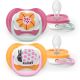 Suzeta Ultra Air Pacifier Philips Avent, Gargarita/Floare, 6-18 luni, SCF080/27, 2 bucati, Philips 733182