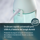 Irigator portabil Power Flosser 3000, Verde, HX3826/24, Philips Sonicare 795648