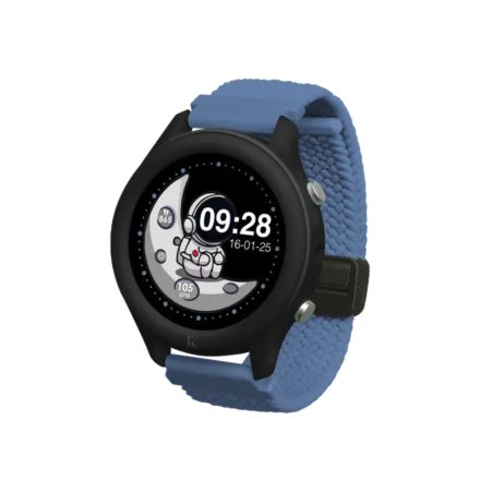 Ceas pentru copii SmartWatch, Blue, K-Watch, 8 ani+, Kiddywolf