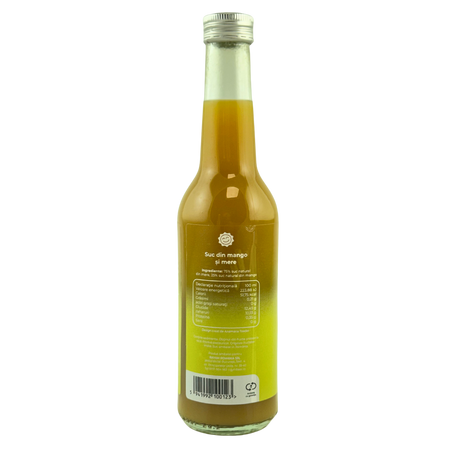 Suc de Mango si Mere, 100% natural prin presare la rece, 330 ml, Gym Beer 733299