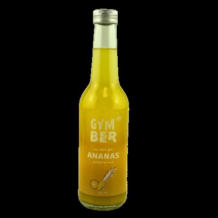 Suc de Ananas 100% natural prin presare la rece, 330 ml, Gym Beer