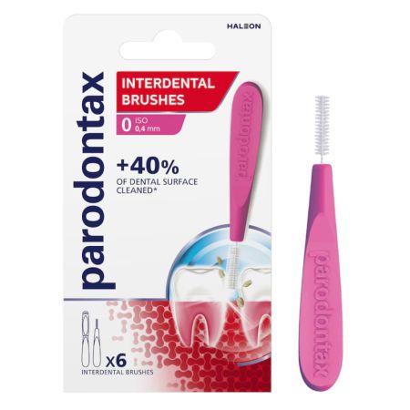 Periuta interdentara, Marimea 0, 6 bucati, Parodontax