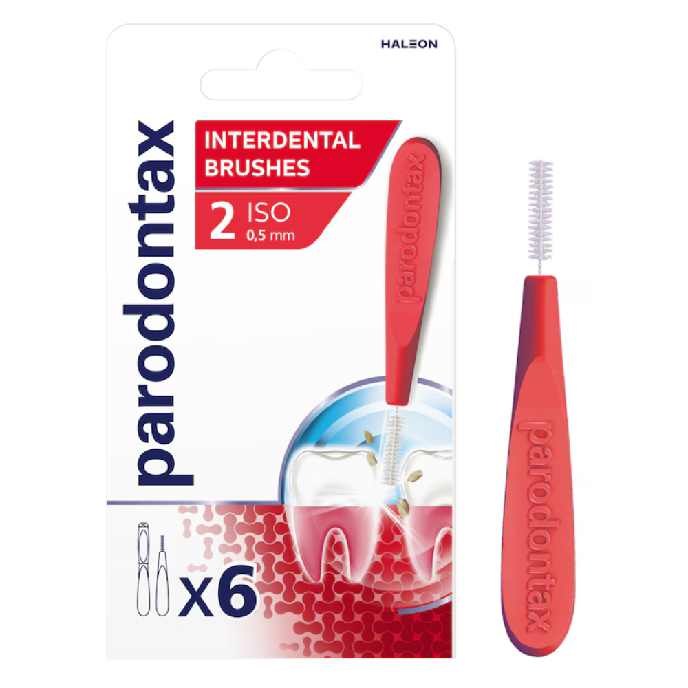 Periuta interdentara, Marimea 2, 6 bucati, Parodontax