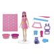 Set creativ cu plastilina, Barbie inimioare si par, 5 ani+, Play Doh 733587