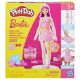 Set creativ cu plastilina, Barbie inimioare si par, 5 ani+, Play Doh 733581