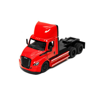 Masinuta metalica Freightliner eCascadia 2024, 13 cm, scara 1:36, 3 ani+, Kinsmart