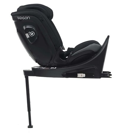 Scaun auto Wagon I-Size 360°, 40-150 cm, Carbon, 0-12 ani, Be Cool 733637