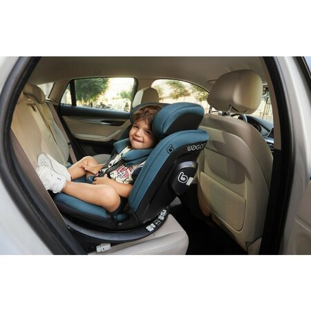 Scaun auto Wagon I-Size 360°, 40-150 cm, Carbon, 0-12 ani, Be Cool 733652