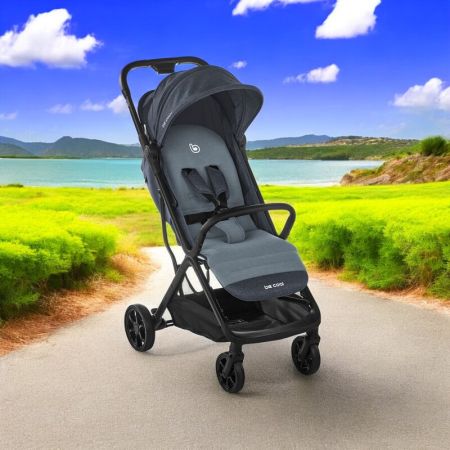 Carucior sport cu pliere automata Strike, Be Azure, 0 luni+, Be Cool 733724