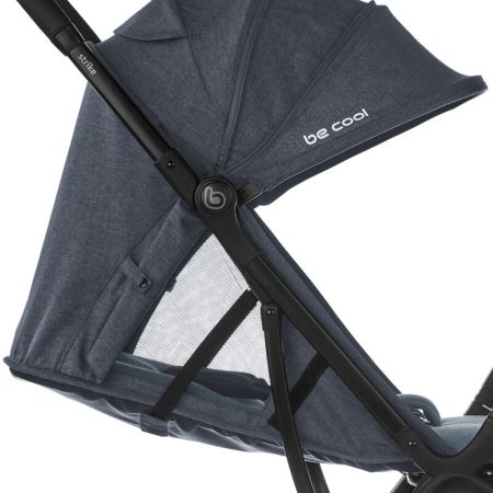 Carucior sport cu pliere automata Strike, Be Azure, 0 luni+, Be Cool 733737
