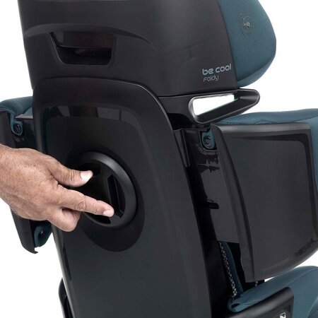 Scaun auto Foldy I-Size pliabil, 100-150 cm, Be Petrol, 4-12 ani, Be Cool 733764