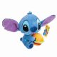 Jucarie de plus Disney, 25 cm, Stitch cu burger, 0 luni+, As 733821