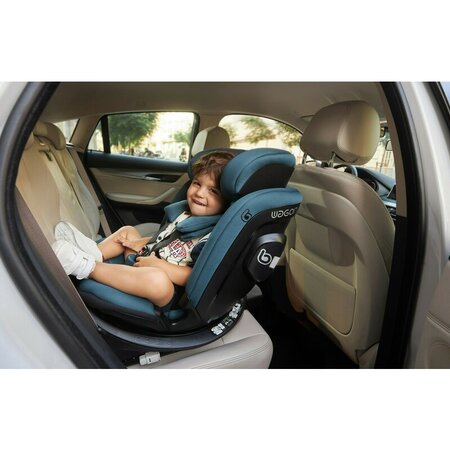 Scaun auto Wagon I-Size 360°, 40-150 cm, Be Petrol, 0-12 ani, Be Cool 733804