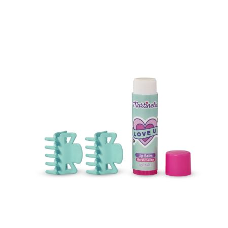 Set balsam de buze si clestisori de par, Martinelia 733915