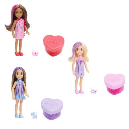 Papusa Party Unboxed Reveal, Seria Glam, 3 ani+, Barbie 733873