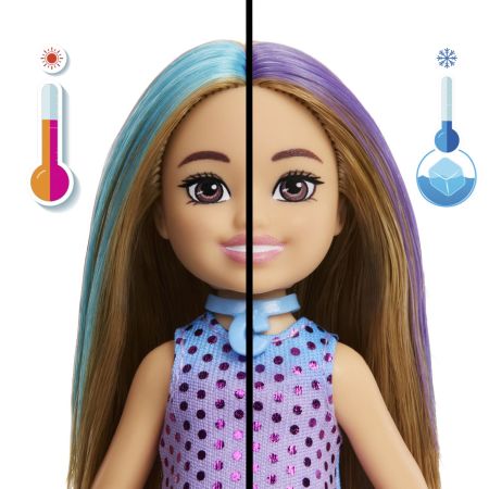 Papusa Party Unboxed Reveal, Seria Glam, 3 ani+, Barbie 733875