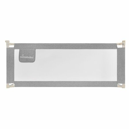 Protectie laterala pat Classic XXL, 200 cm, Gri, Primabobo 733924