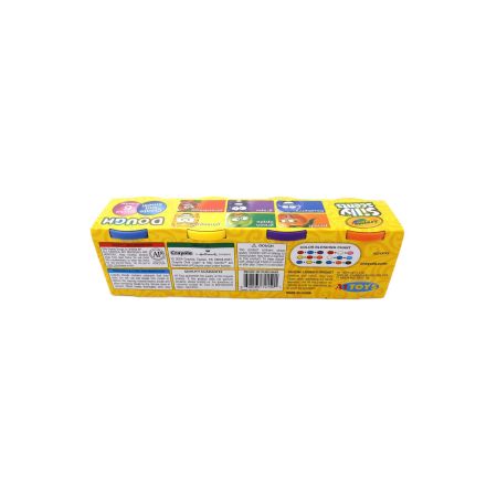 Plastilina parfumata Silly Scent, 2 ani+, 4 borcanase, Crayola 734045