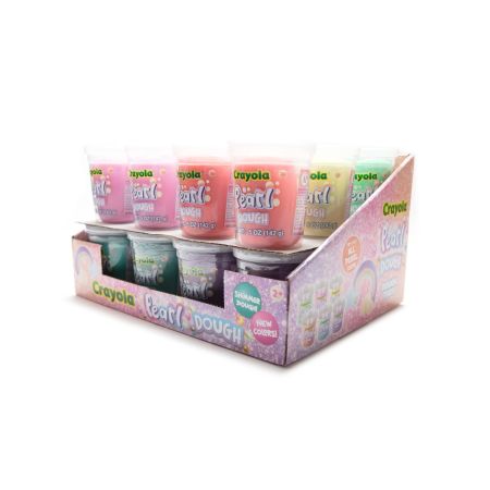 Plastilina parfumata sidefata Silly Scent, 2 ani+, 1 borcanas, Crayola 734051