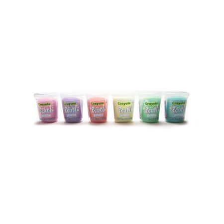 Plastilina parfumata sidefata Silly Scent, 2 ani+, 1 borcanas, Crayola 734056