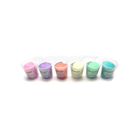 Plastilina parfumata sidefata Silly Scent, 2 ani+, 1 borcanas, Crayola 734054