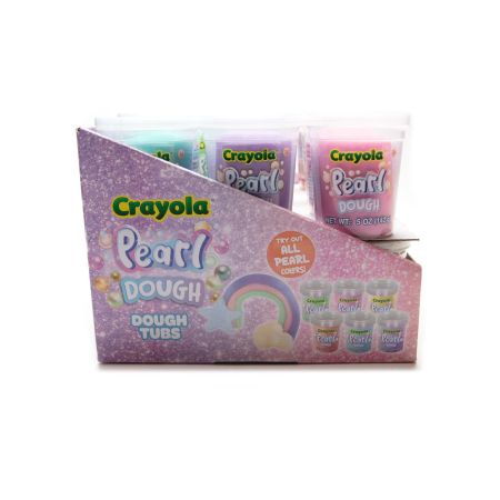 Plastilina parfumata sidefata Silly Scent, 2 ani+, 1 borcanas, Crayola 734052