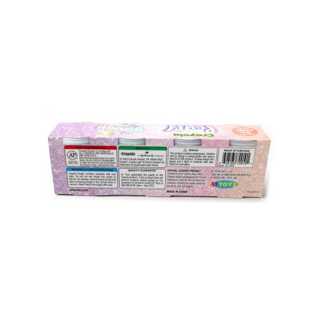 Plastilina sidefata Pearl, 3 ani+, 4 borcanase, Crayola 734063