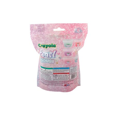 Plastilina sidefata Pearl, 2 ani+, 8 borcanase, Crayola 734070