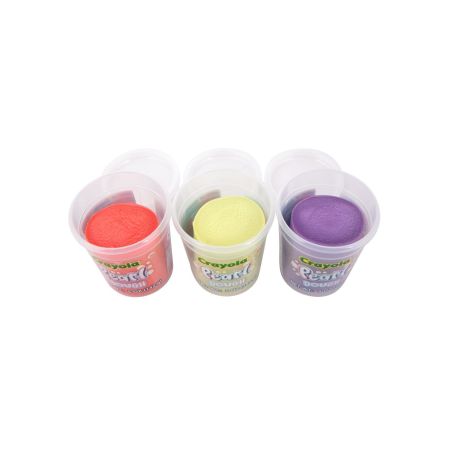 Plastilina sidefata Pearl, 3 ani+, 3 borcanase, Crayola 734080