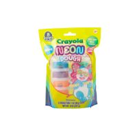 Plastilina parfumata Silly Scent Neon, 2 ani+, 8 borcanase, Crayola
