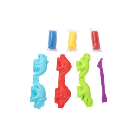 Set plastilina si accesorii Silly Scent, Dinozaur, 3 ani+, Crayola 734101
