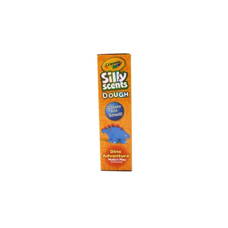 Set plastilina si accesorii Silly Scent, Dinozaur, 3 ani+, Crayola 734103