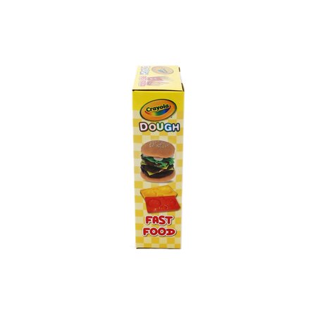 Set plastilina si accesorii, Fast Food, 3 ani+, Crayola 734135