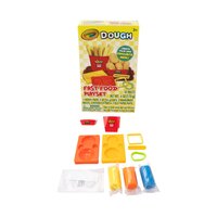 Set plastilina si accesorii, Fast Food, 3 ani+, Crayola