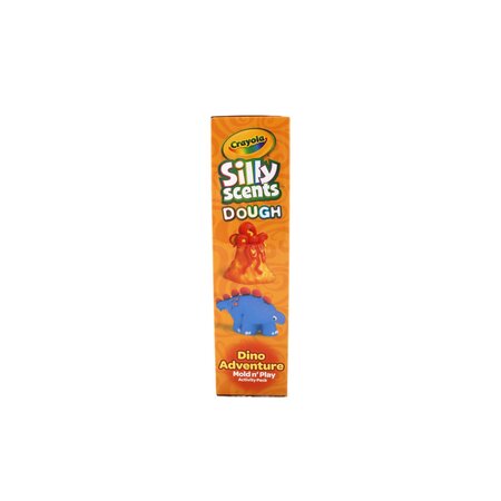 Set plastilina si accesorii Silly Scent, Dinozaur, 3 ani+, Crayola 734141