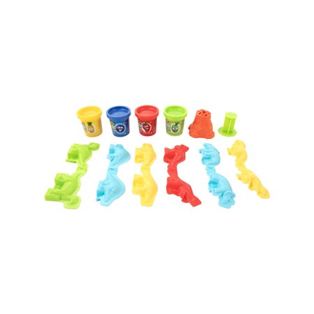 Set plastilina si accesorii Silly Scent, Dinozaur, 3 ani+, Crayola 734138